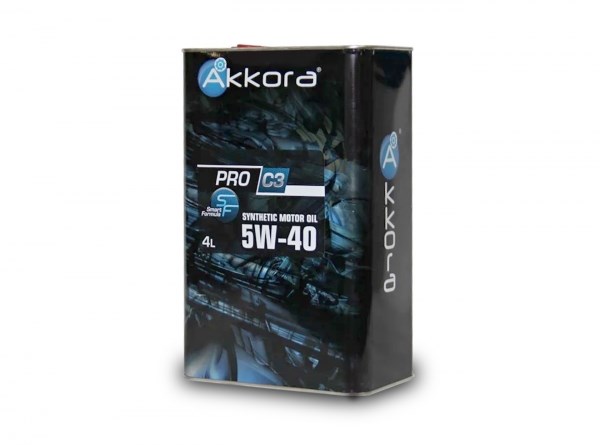 Akkora PRO C3 5w-40 4L 10032 - фото 55