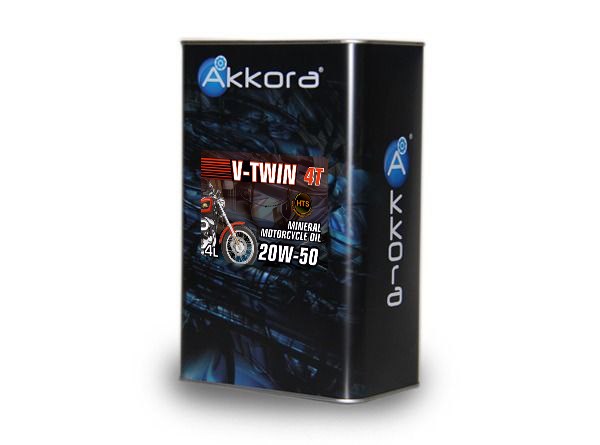 Akkora V-TWIN 4T 20W-50 4L 10065 - фото 89